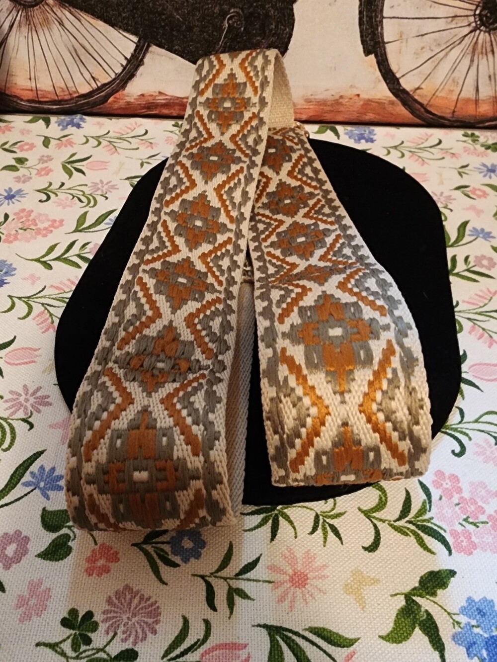 Boho Woven Geometric Patterned - Replacement Bag Strap.